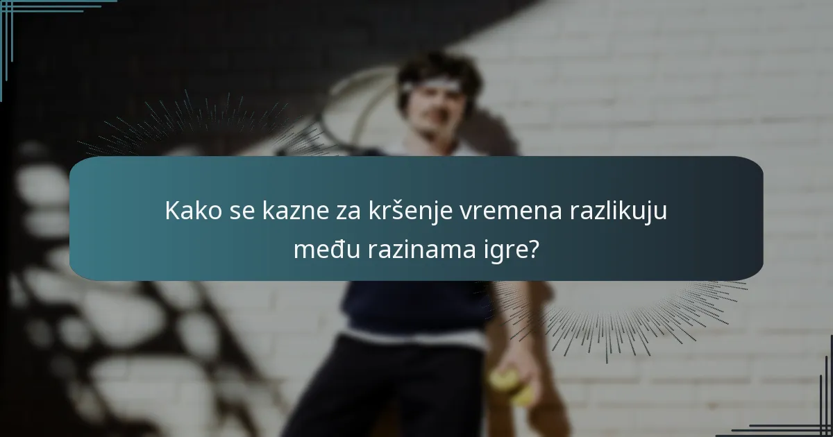 Što predstavlja prekršaj zbog kašnjenja servisa?