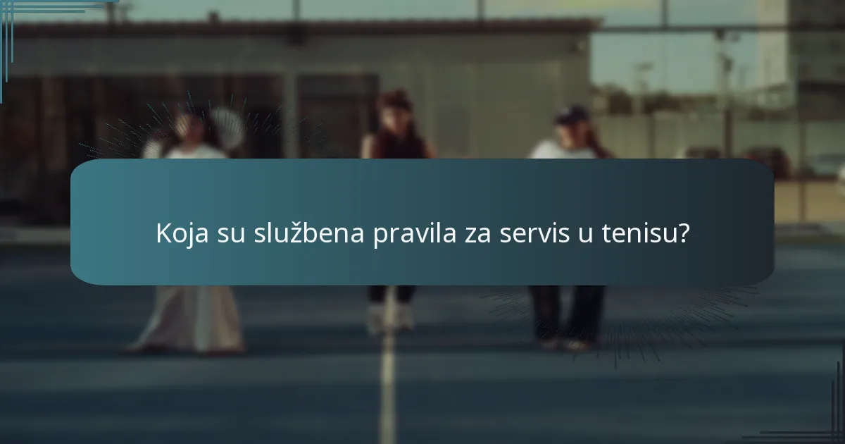 Kako se spin može primijeniti na teniski servis?