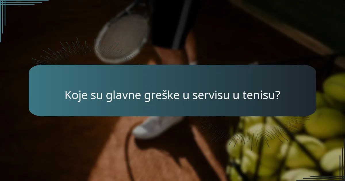 Koje su odgovornosti igrača tijekom servisa?