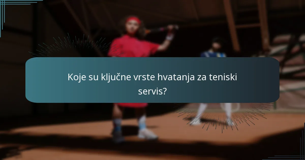 Zašto je završetak važan u teniskom servisu?