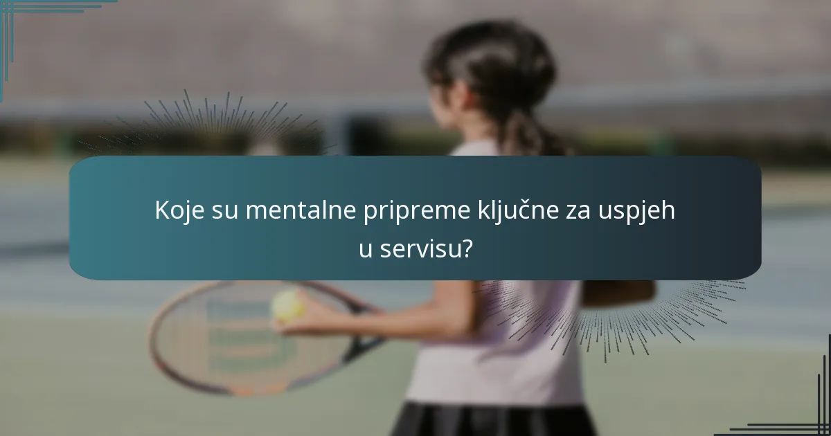Koje su uobičajene povrede u teniskom servisu?