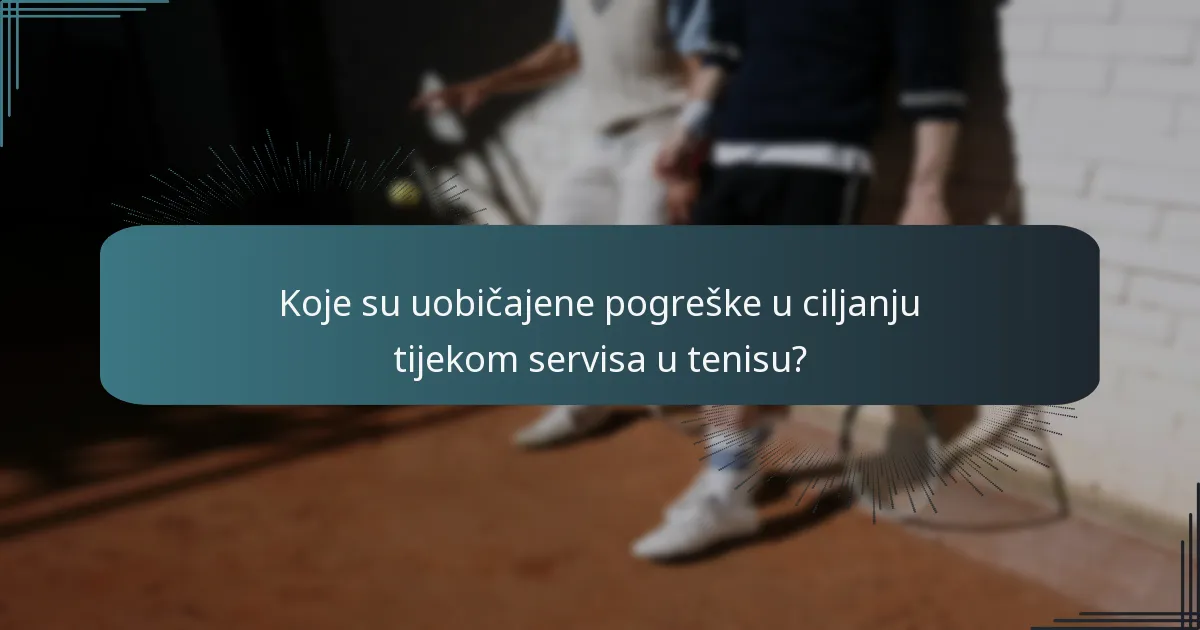 Kako igrači mogu poboljšati svoju tehniku servisa kako bi izbjegli prekršaje?
