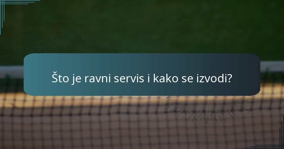 Što je slice servis i kako se izvodi?